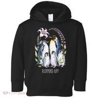 Flippers Up Penguins Resist Tariffs Toddler Hoodie thumb 0
