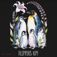 Flippers Up Penguins Resist Tariffs Tank Top thumb 6