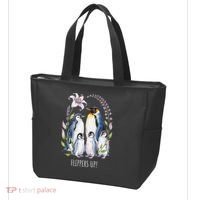 Flippers Up Penguins Resist Tariffs Tote Bag thumb 3