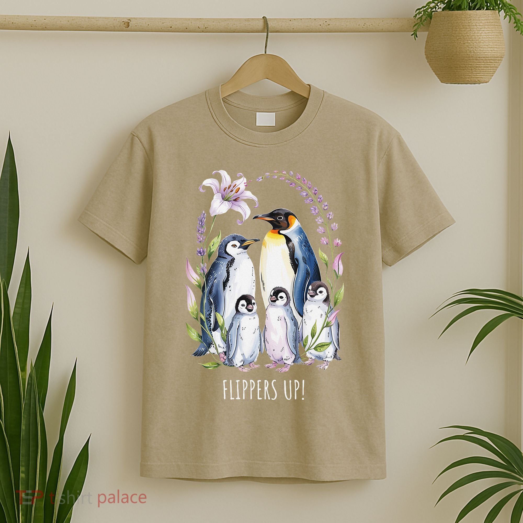 Flippers Up Penguins Resist Tariffs T-Shirt