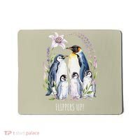 Flippers Up Penguins Resist Tariffs Mousepad thumb 0