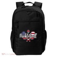 Funny Usa Pickleball Pickleball Player Paddleball Lover Backpack thumb 0