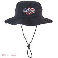 Funny Usa Pickleball Pickleball Player Paddleball Lover Bucket Hat thumb 0