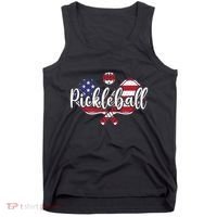 Funny Usa Pickleball Pickleball Player Paddleball Lover Tank Top thumb 0