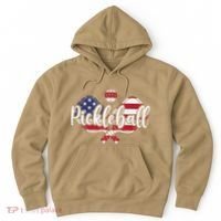 Funny Usa Pickleball Pickleball Player Paddleball Lover Hoodie thumb 0