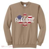 Funny Usa Pickleball Pickleball Player Paddleball Lover Sweatshirt thumb 0