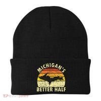 Funny Upper Peninsula Yooper Upper Michigan Beanie thumb 0