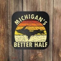 Funny Upper Peninsula Yooper Upper Michigan Coaster thumb 0