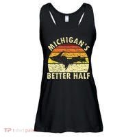 Funny Upper Peninsula Yooper Upper Michigan Ladies Essential Flowy Tank thumb 0