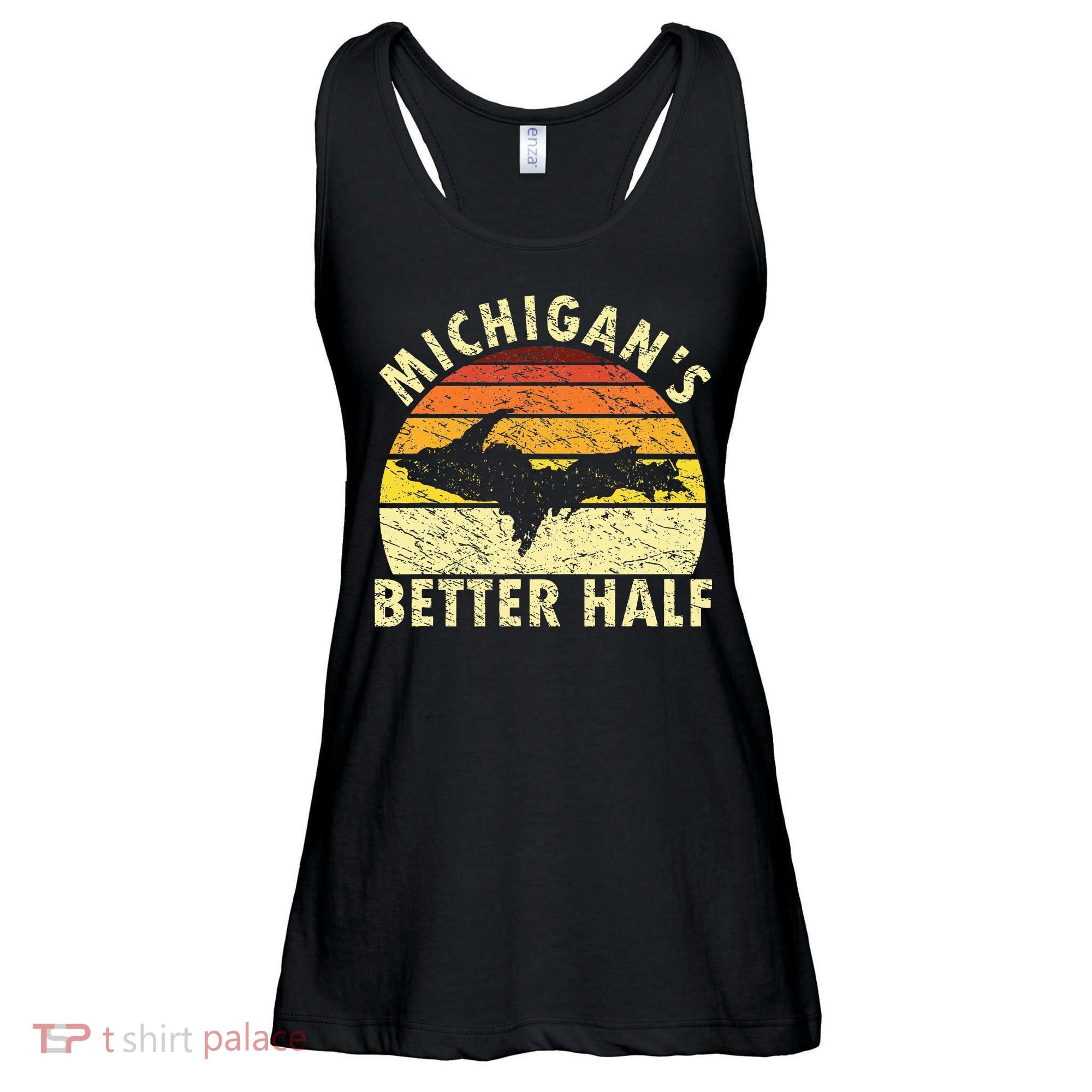 Funny Upper Peninsula Yooper Upper Michigan Ladies Essential Flowy Tank