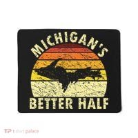 Funny Upper Peninsula Yooper Upper Michigan Mousepad thumb 0