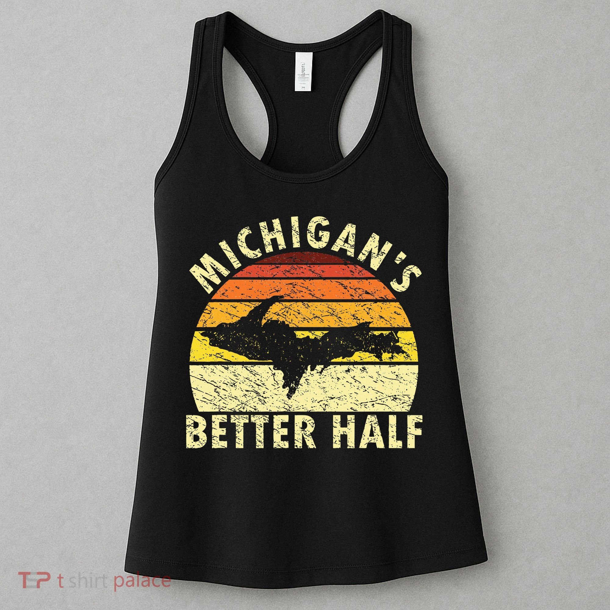 Funny Upper Peninsula Yooper Upper Michigan Women's Tank Top