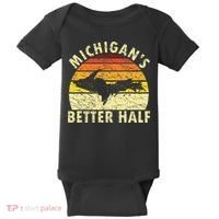 Funny Upper Peninsula Yooper Upper Michigan Baby Bodysuit thumb 0