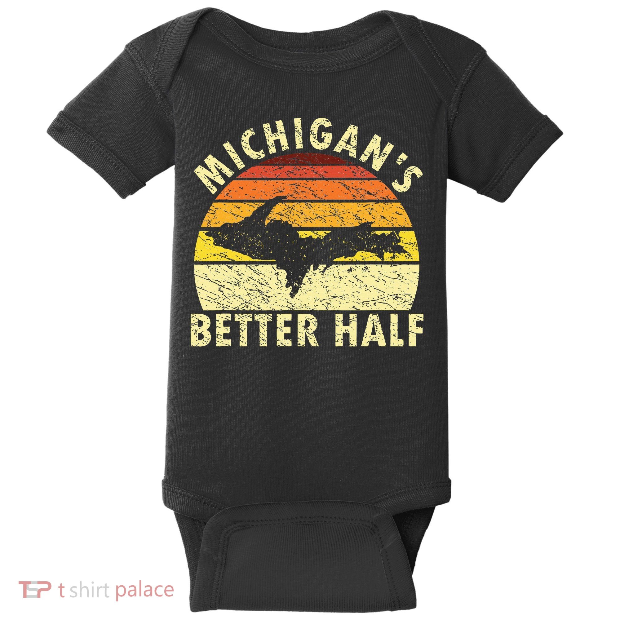 Funny Upper Peninsula Yooper Upper Michigan Baby Bodysuit