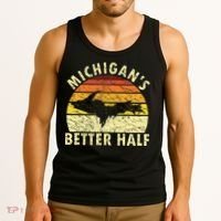 Funny Upper Peninsula Yooper Upper Michigan Tank Top thumb 3