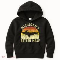 Funny Upper Peninsula Yooper Upper Michigan Kids Hoodie thumb 0