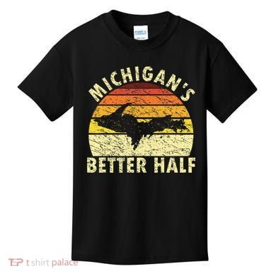 Funny Upper Peninsula Yooper Upper Michigan Kids T-Shirt