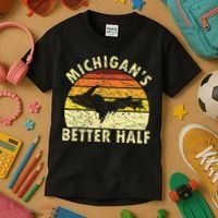 Funny Upper Peninsula Yooper Upper Michigan Kids T-Shirt thumb 3
