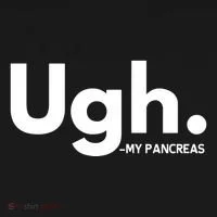 Funny Ugh Pancreas Supporter Toddler Hoodie thumb 2