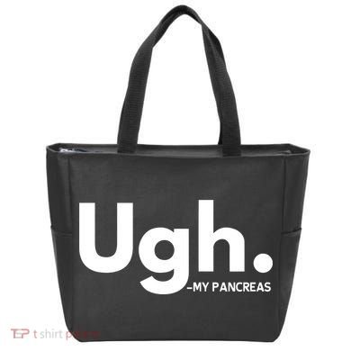 Funny Ugh Pancreas Supporter Tote Bag