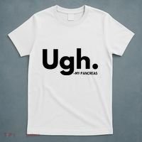 Funny Ugh Pancreas Supporter T-Shirt thumb 5