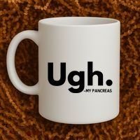 Funny Ugh Pancreas Supporter Coffee Mug thumb 2