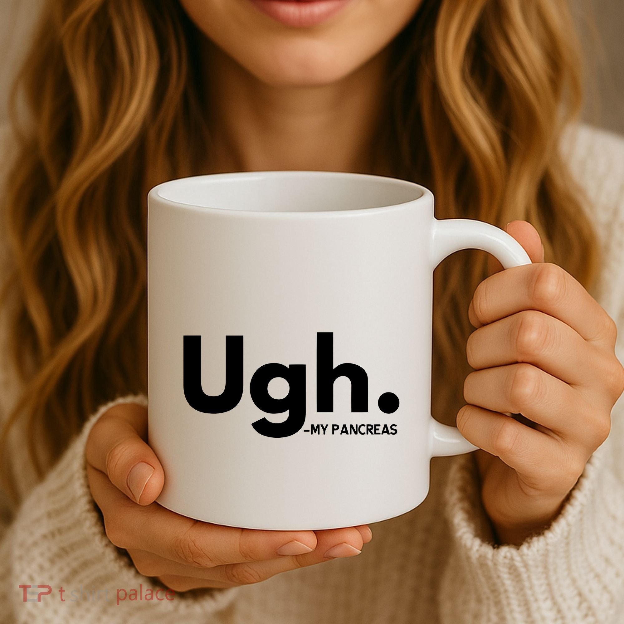 Funny Ugh Pancreas Supporter Coffee Mug