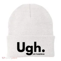 Funny Ugh Pancreas Supporter Beanie thumb 0