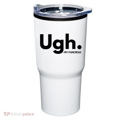 Funny Ugh Pancreas Supporter Tumbler