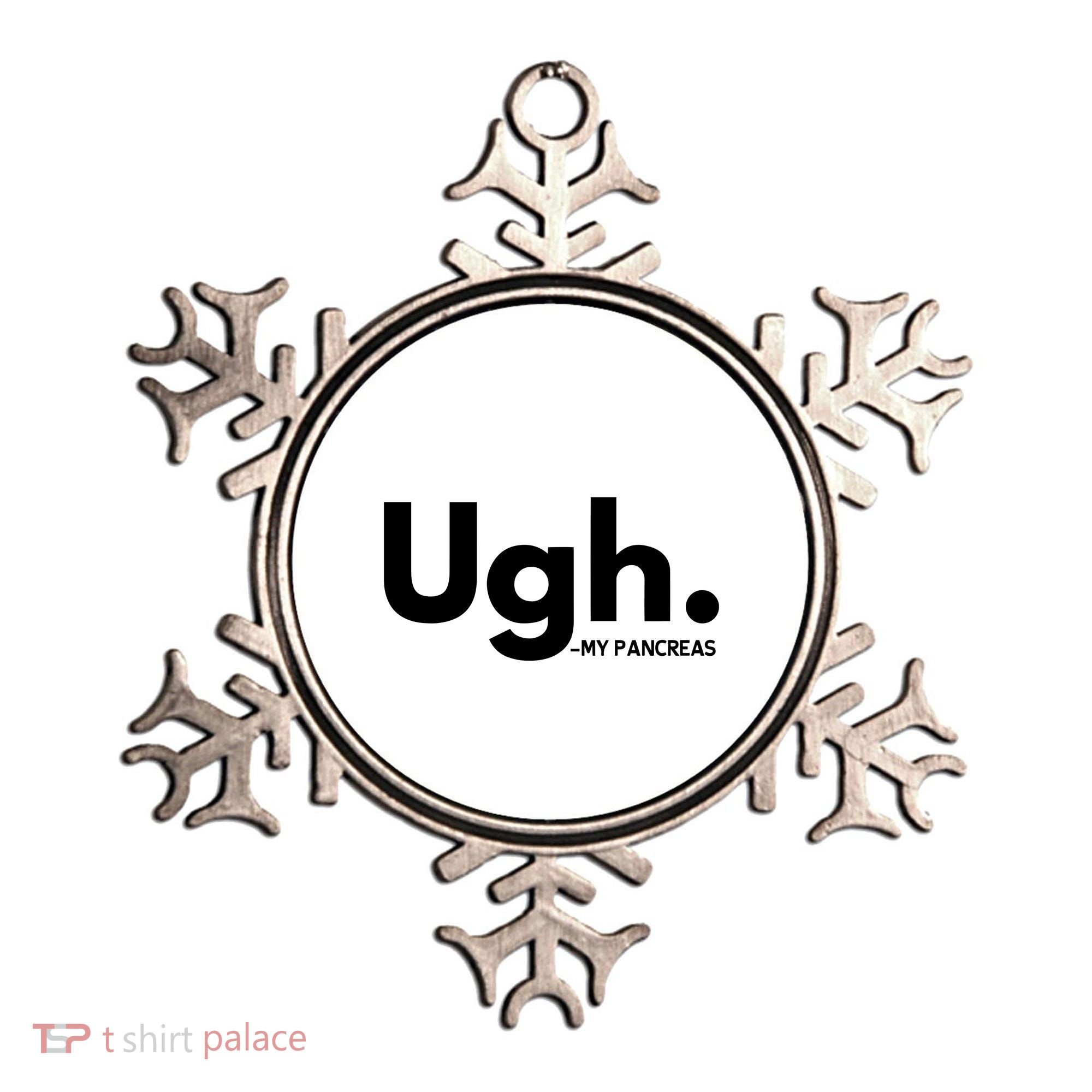 Funny Ugh Pancreas Supporter Ornament