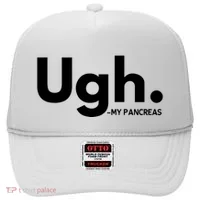 Funny Ugh Pancreas Supporter Hat thumb 0