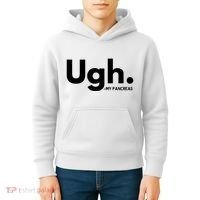 Funny Ugh Pancreas Supporter Kids Hoodie thumb 4