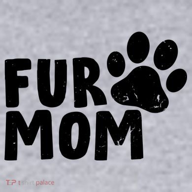 Fur Mom Women's Racerback Cropped Tank