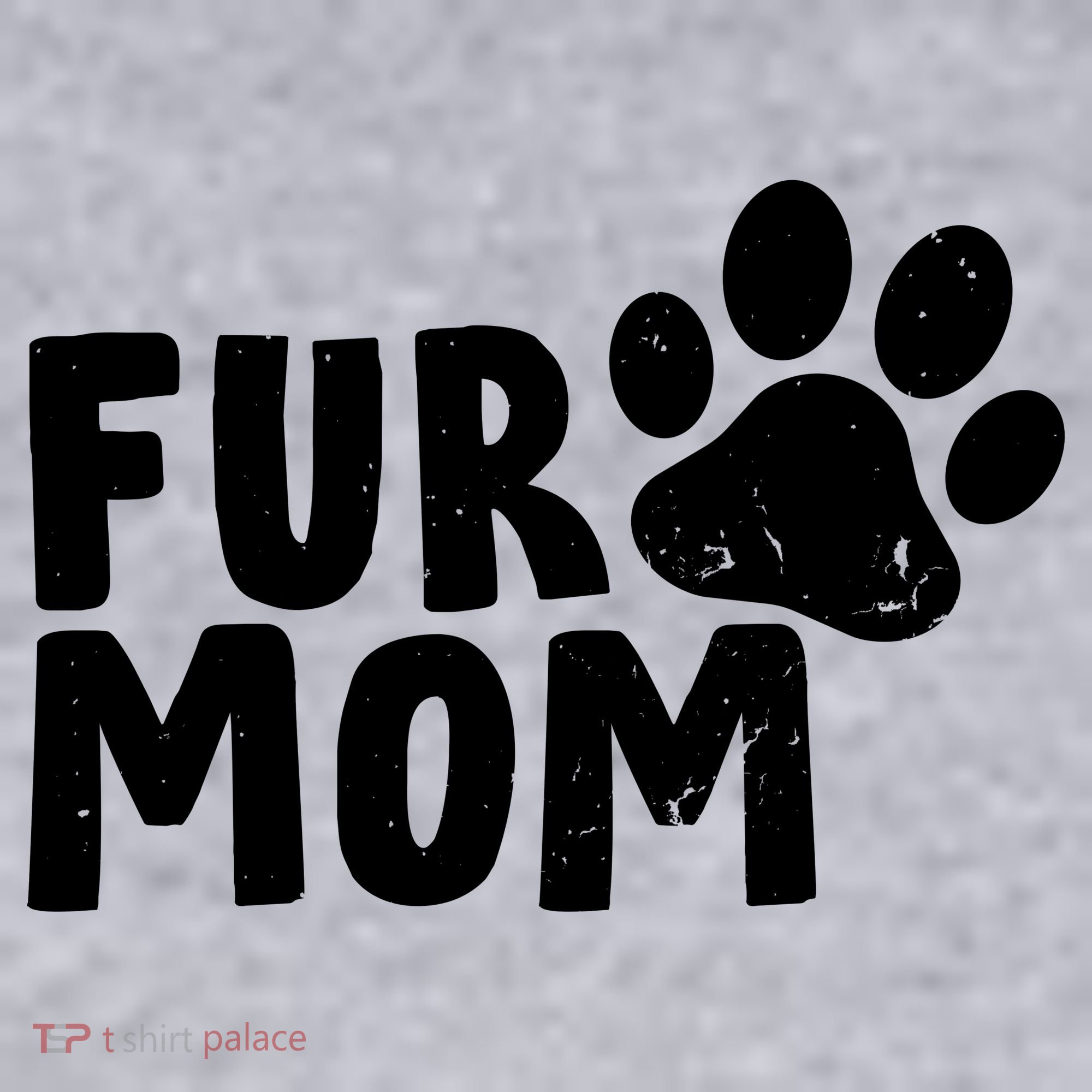 Fur Mom Women's Racerback Cropped Tank