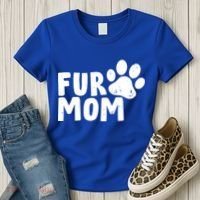 Fur Mom Women's T-Shirt thumb 3