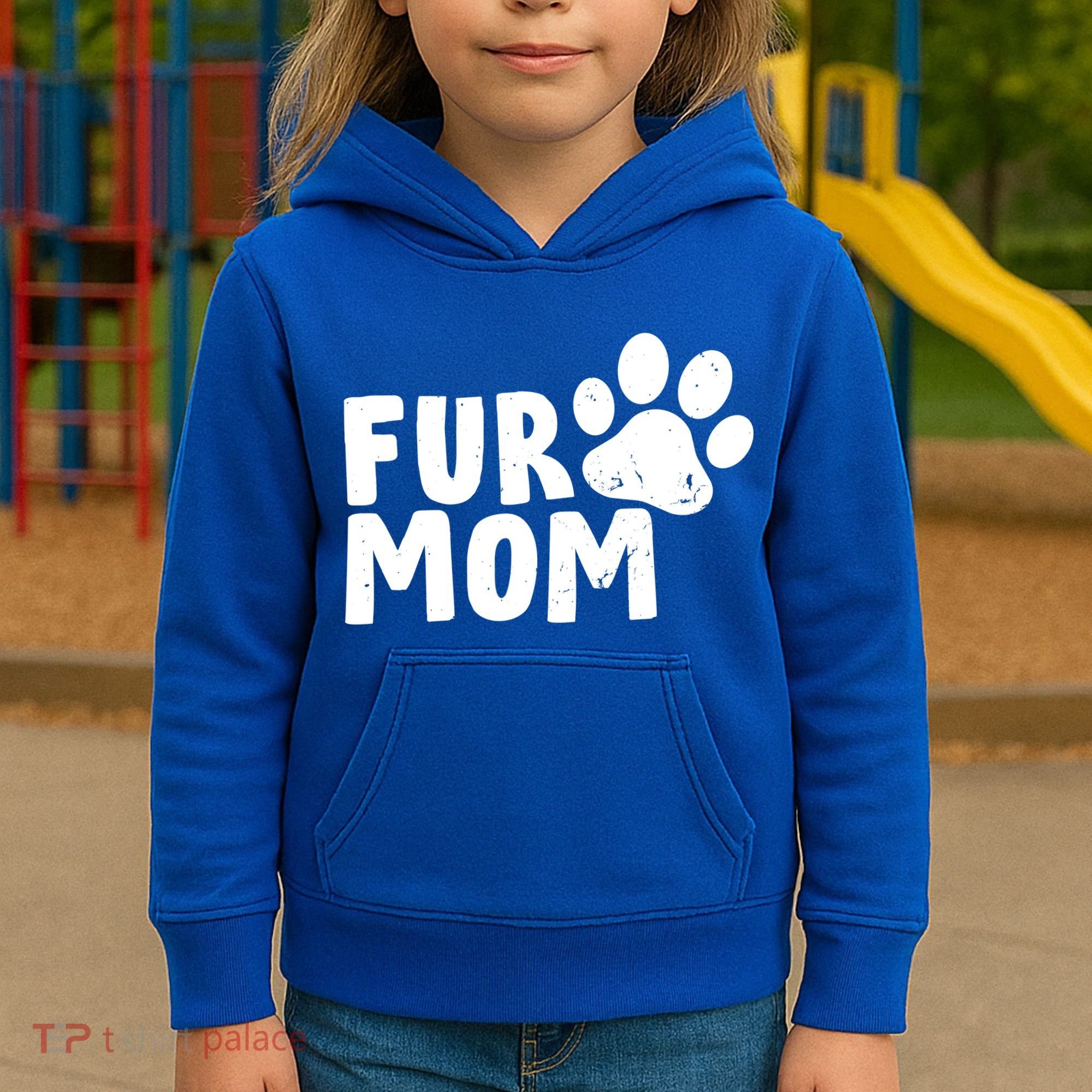 Fur Mom Kids Hoodie