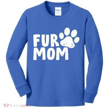 Fur Mom Kids Long Sleeve Shirt