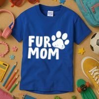Fur Mom Kids T-Shirt thumb 3