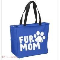 Fur Mom Tote Bag thumb 2
