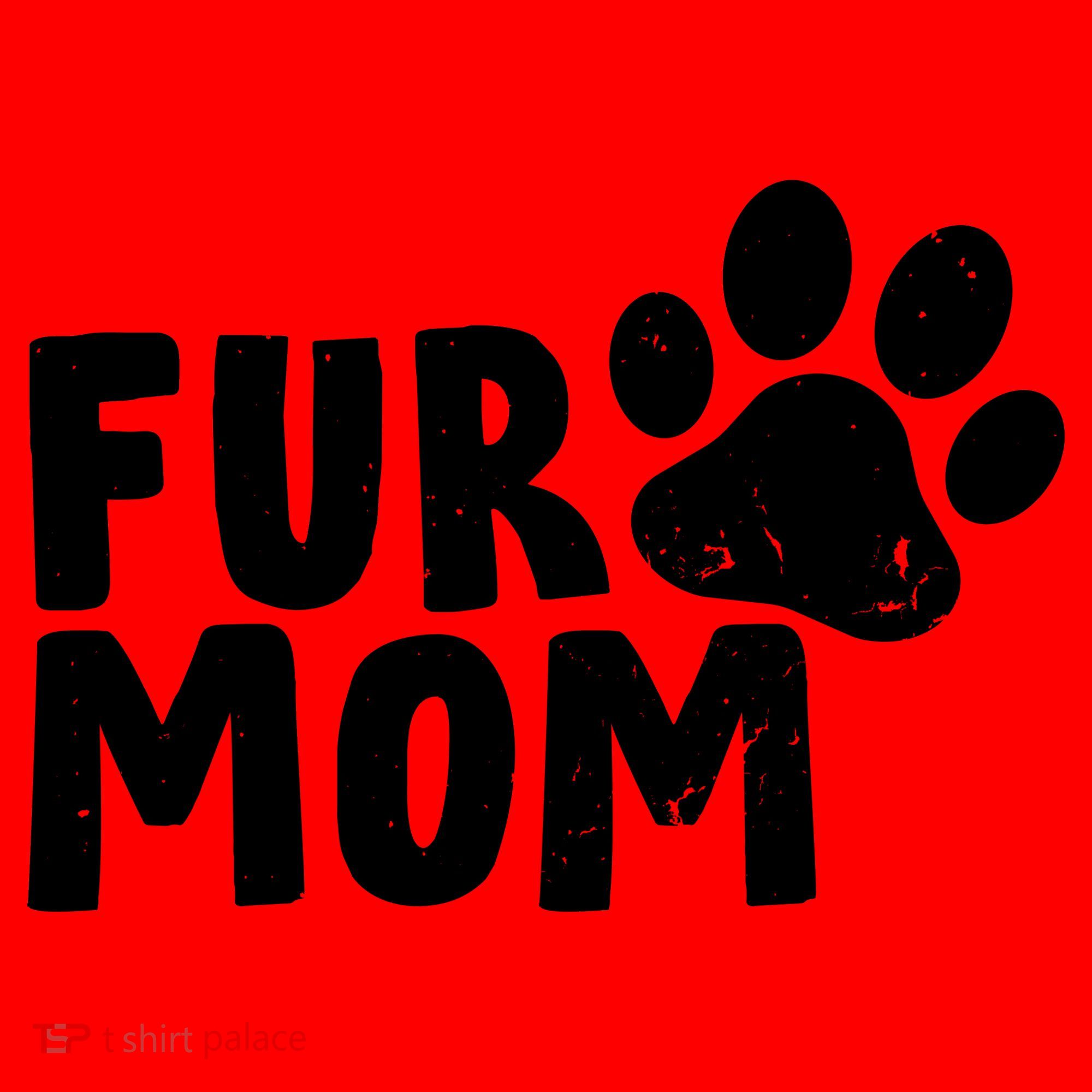Fur Mom Santa Hat