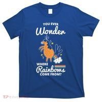 Fun Unicorn Rainbow Fart Poop Where Rainbows From Joke Gift Great Gift T-Shirt thumb 0