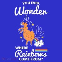 Fun Unicorn Rainbow Fart Poop Where Rainbows From Joke Gift Great Gift Kids Sweatshirt thumb 2