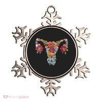Floral Uterus Rights Feminist Ornament thumb 0