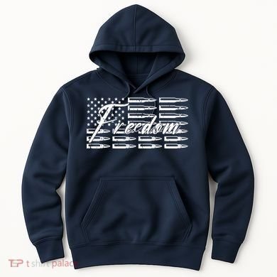Freedom United States Gun Bullets Hoodie