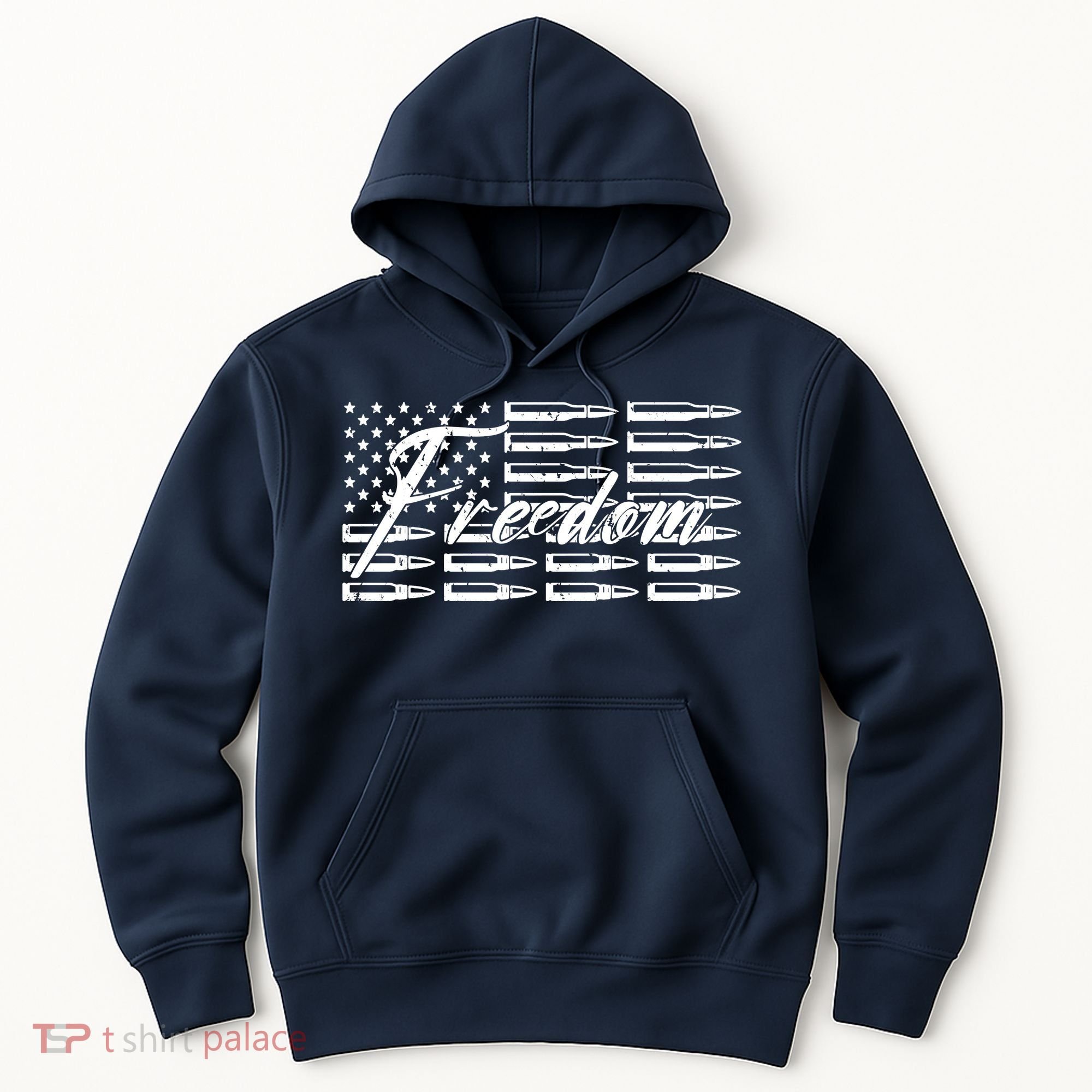 Freedom United States Gun Bullets Hoodie