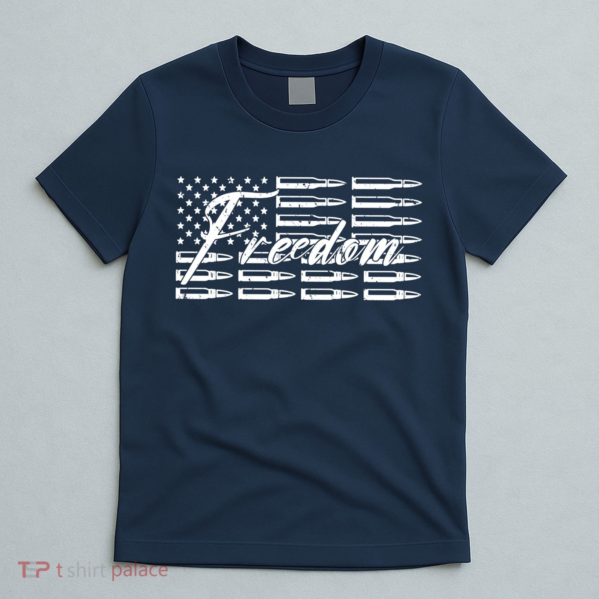 Freedom United States Gun Bullets T-Shirt