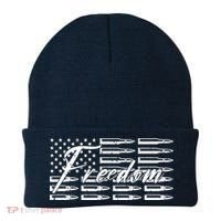 Freedom United States Gun Bullets Beanie thumb 0