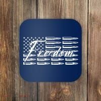 Freedom United States Gun Bullets Coaster thumb 0