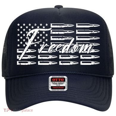 Freedom United States Gun Bullets Hat