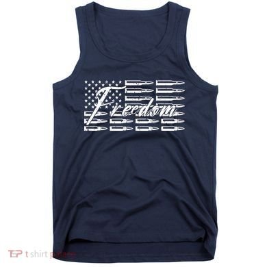 Freedom United States Gun Bullets Tank Top